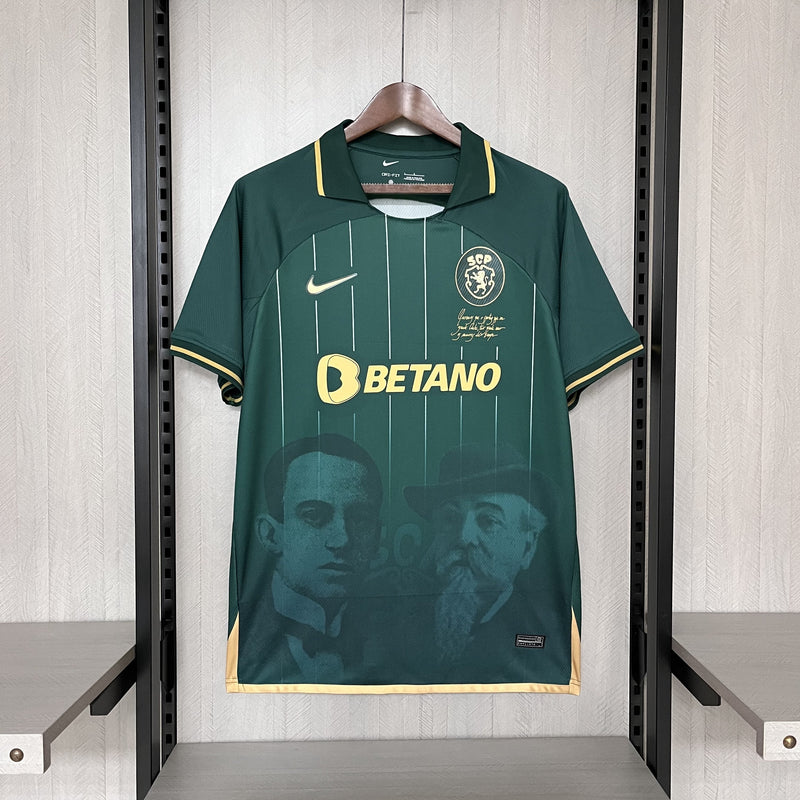 Camisa Sporting Edição Especial 24/25 Torcedor Nike Masculina - Verde