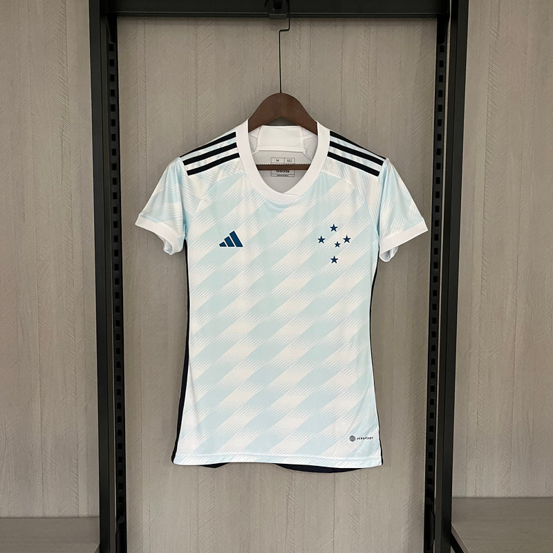 Camisa Cruzeiro Away 23/24 Torcedor Adidas Feminino - Branco