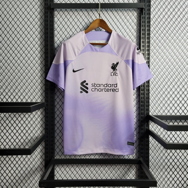 Camisa Liverpool Goleiro 22/23 Torcedor Nike Masculina - Roxa