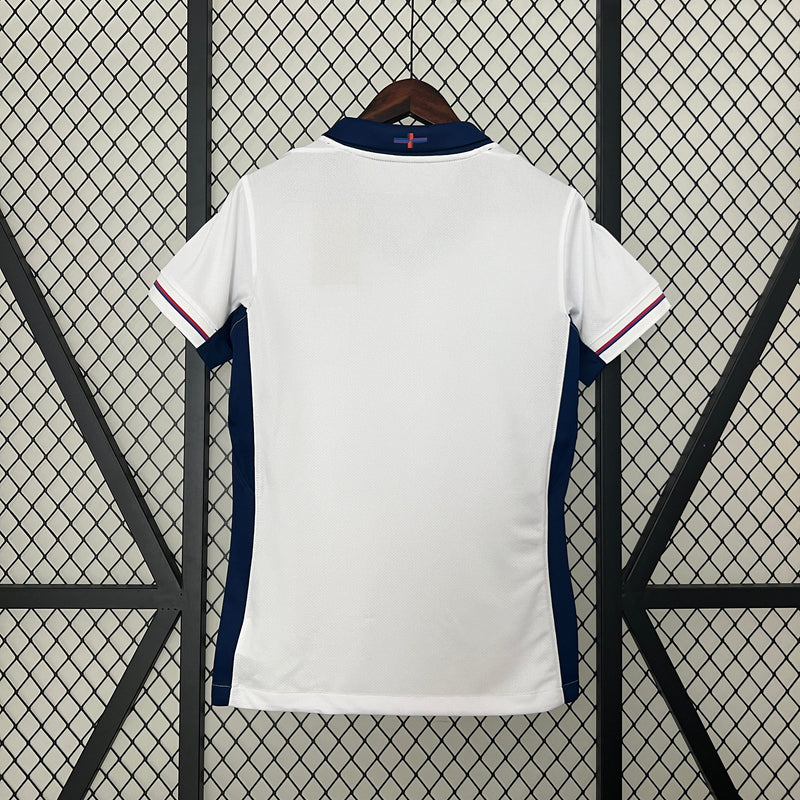 Camisa Inglaterra Home 24/25 Torcedor Nike Feminina - Branco