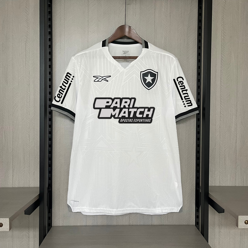 Camisa Botafogo Third Todos os Patrocinadores 24/25 Torcedor Reebok Masculina - Branca