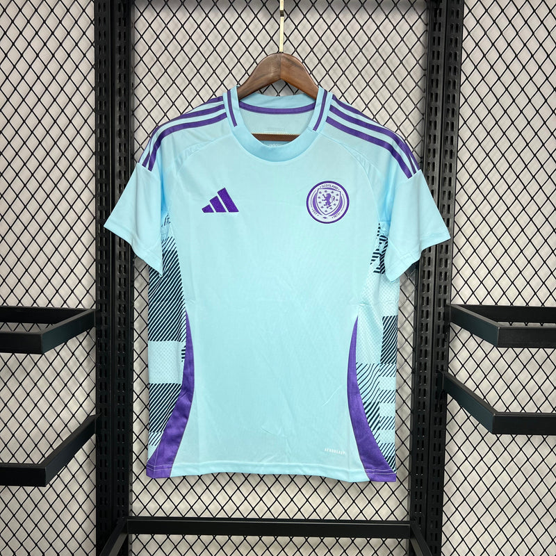 Camisa Escócia Away 24/25 Torcedor Adidas Masculina - Azul Claro