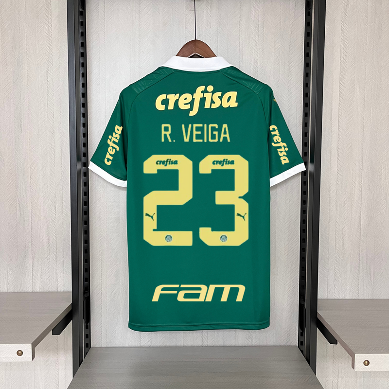 Palmeiras Home 24/25 Todos os Patrocinadores Torcedor Puma Masculino - Verde