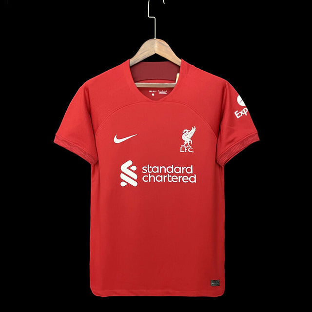 Camisa Liverpool Home 22/23 Torcedor Nike Masculina - Vermelha