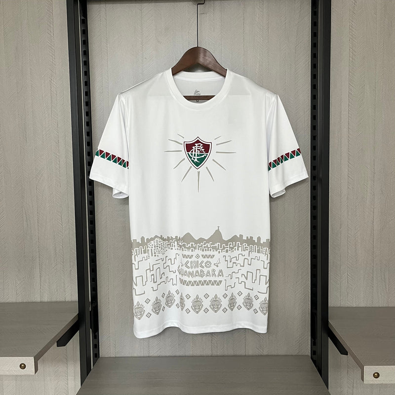 Camisa Fluminense Edição Especial 23/24 Torcedor Umbro Masculina - Bege