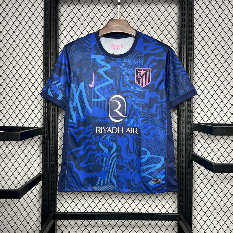 Camisa Atlético de Madrid Third 24/25 Torcedor Nike Masculina - Azul