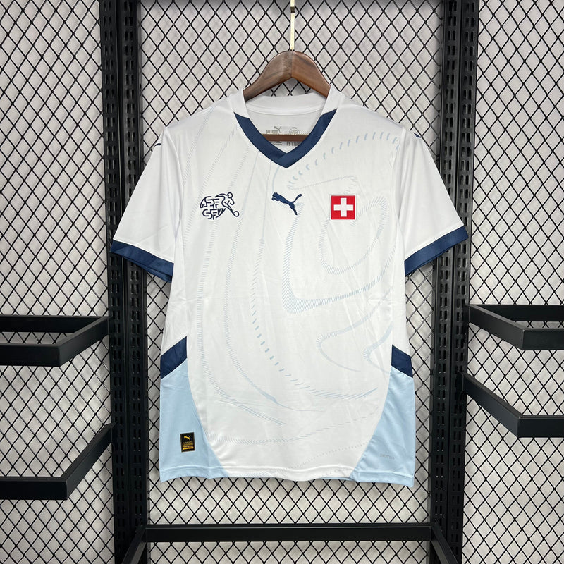 Camisa Suiça Away 24/25 Torcedor Puma Masculina - Branco