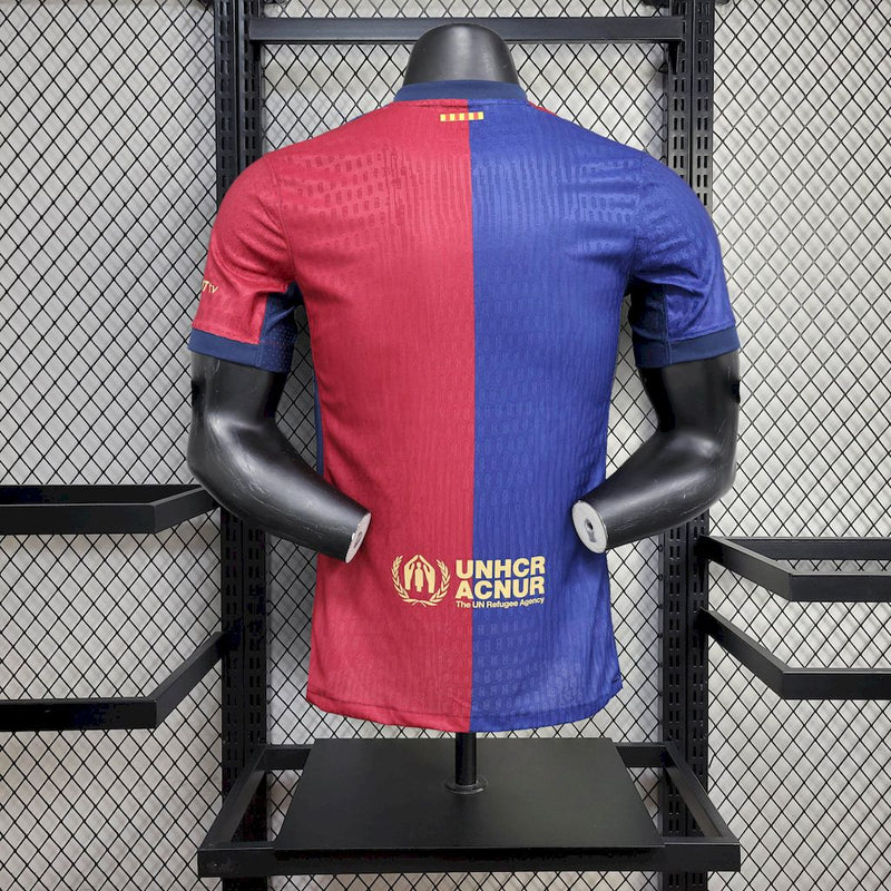 Camisa Barcelona X ColdPlay 23/24 Jogador Nike Masculina - Grená