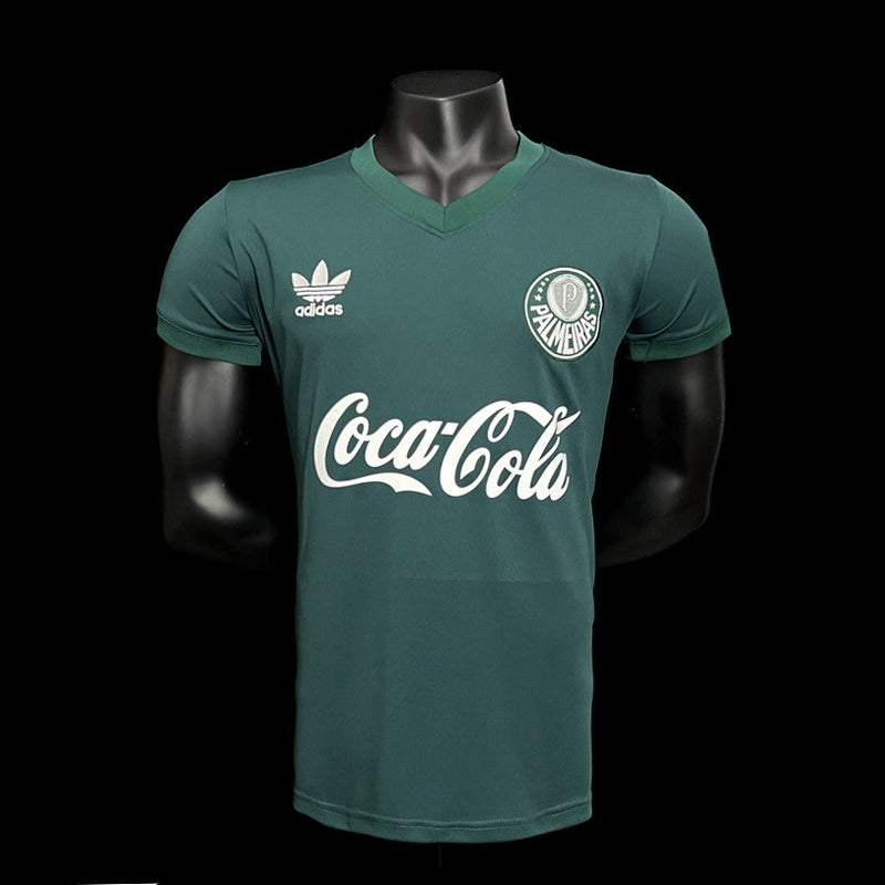 Palmeiras Home Retro 1980 Torcedor Adidas Masculino - Verde