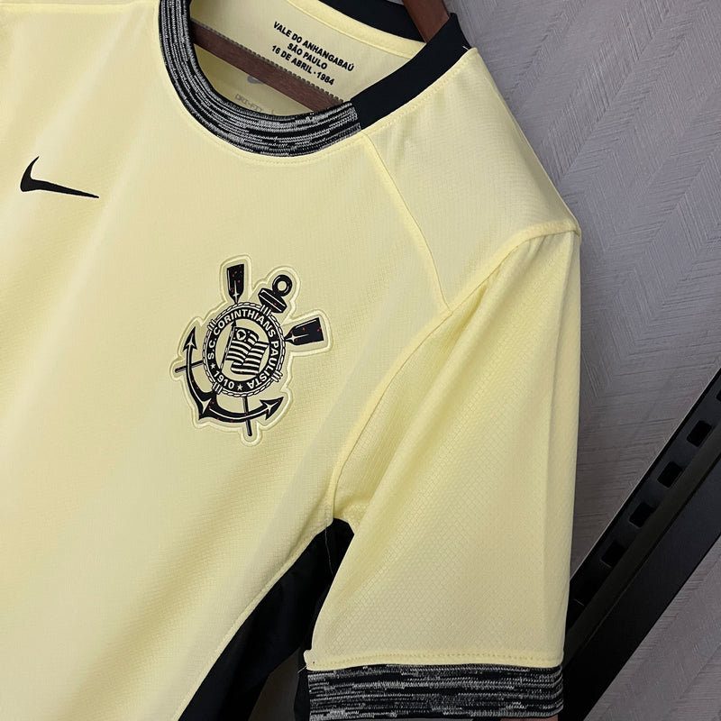 Camisa Corinthians Third 23/24 Torcedor Nike Masculina - Amarela