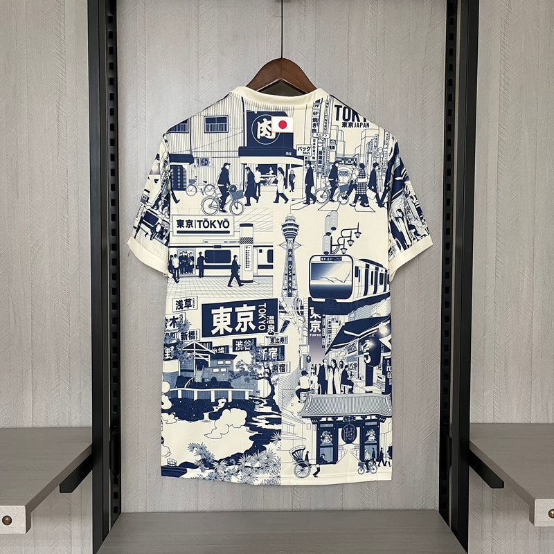 Camisa Japão Edição Especial Cidade 24/25 Torcedor Adidas Masculina - Branca