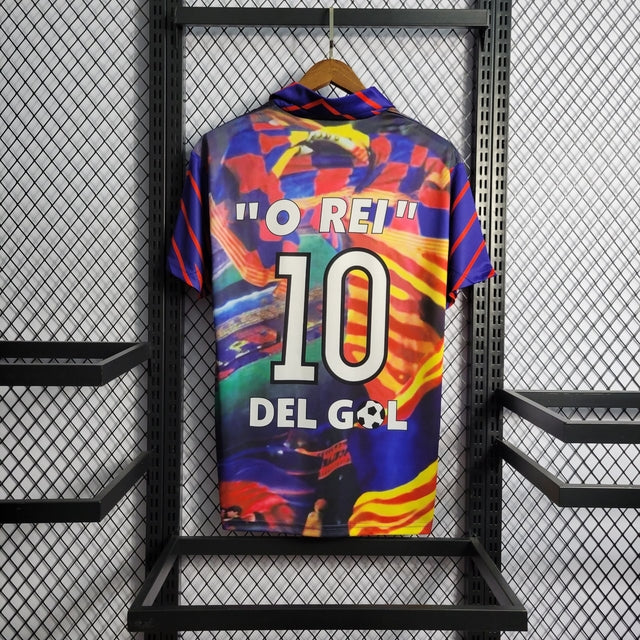 Camisa Barcelona Retrô Especial Romário 1994 Nike Masculino - Azul Grená