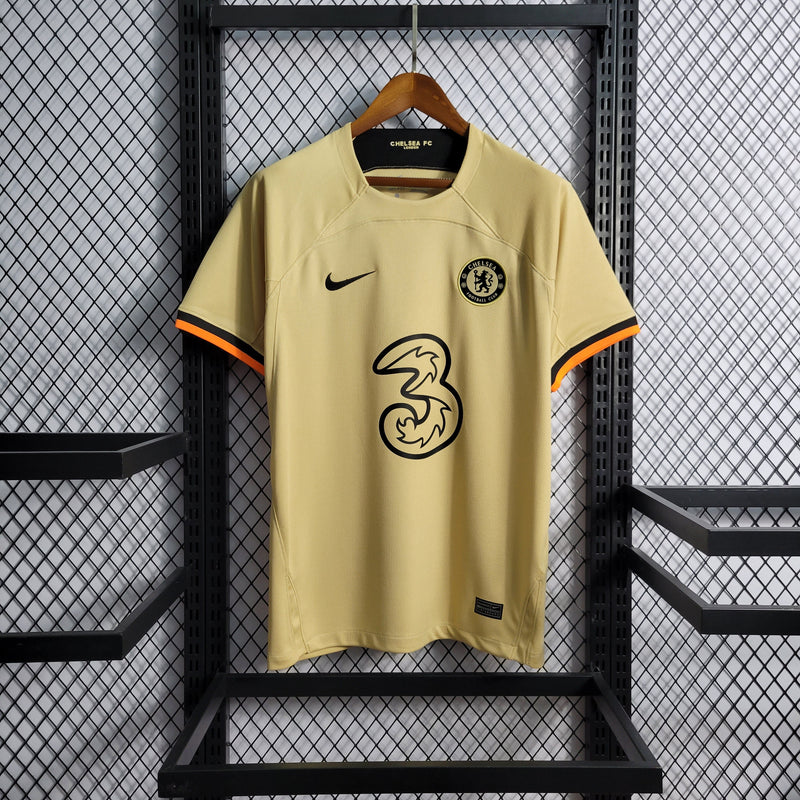 Camisa Chelsea Third 22/23 Torcedor Nike Masculina - Amarela