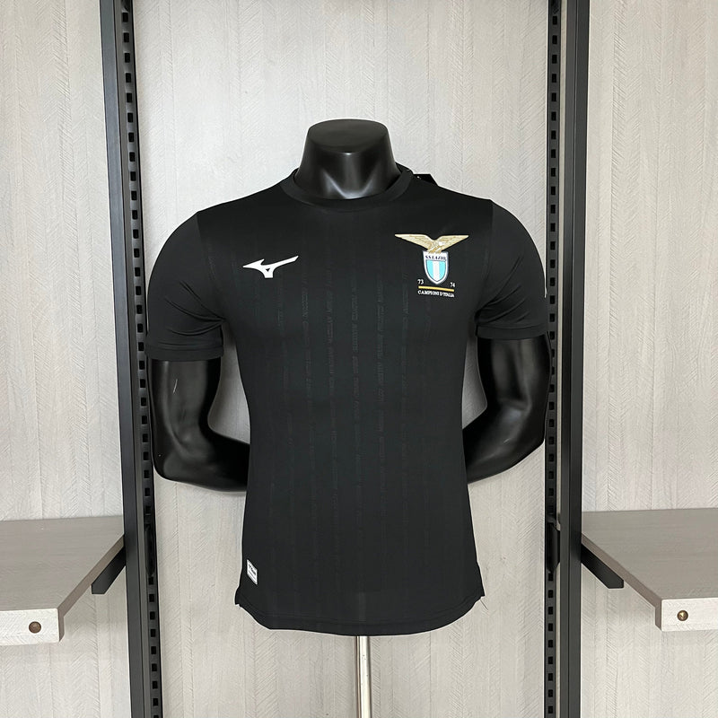 Camisa Lazio Edição Especial 24/25 Jogador Mizuno Masculina - Preto