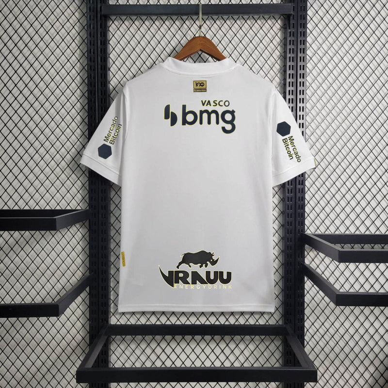 Camisa Vasco Da Gama Goleiro + Patrocínios 23/24 Kappa Masculina - Branco