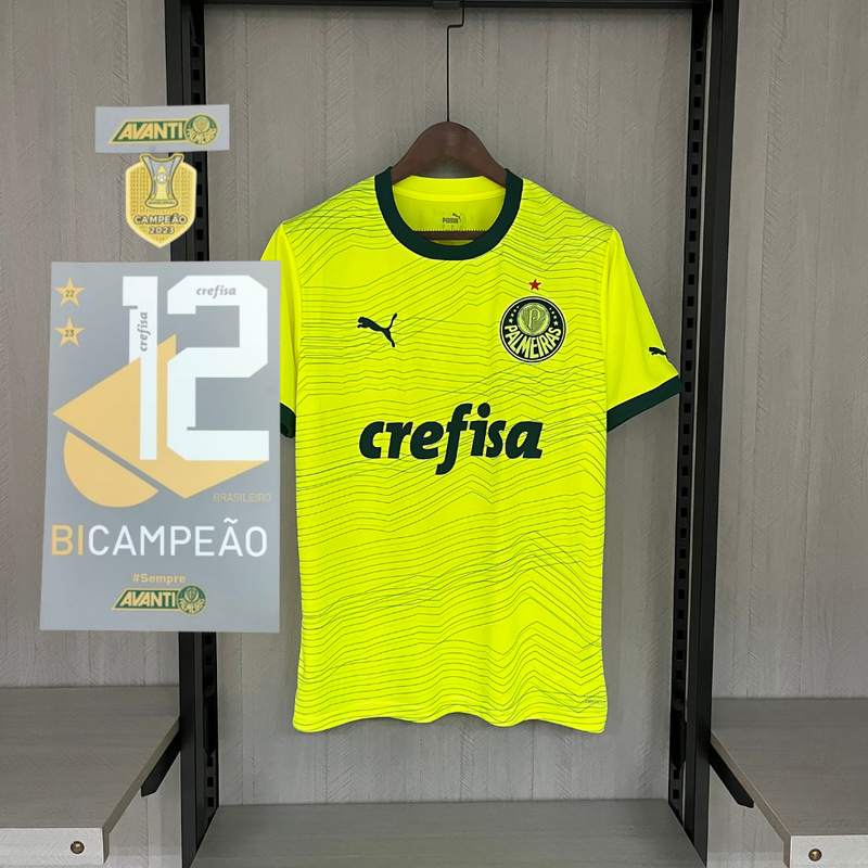 Camisas Palmeiras PERSONALIÇÃO 12X CAMPEÃO BRASILEIRO Torcedor Puma Masculino