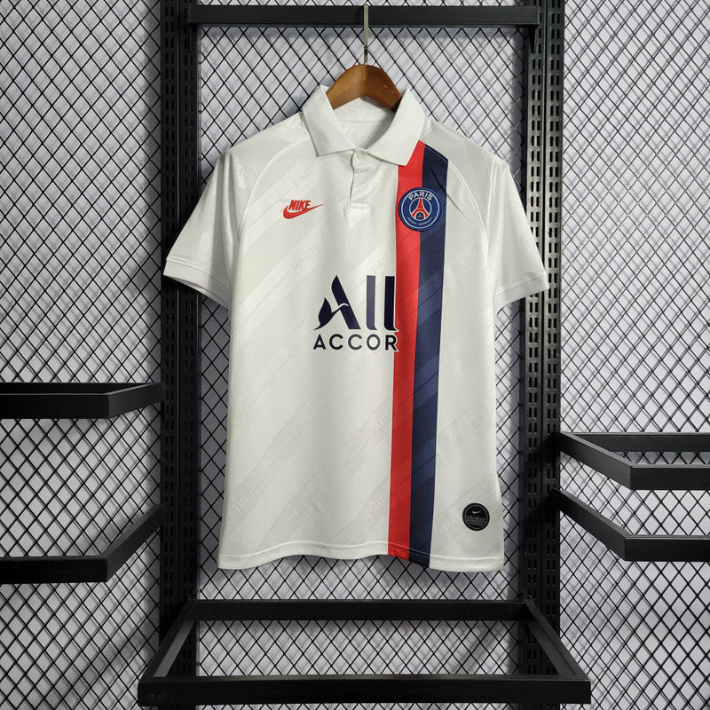 Camisa PSG Third 19/20 Torcedor Jordan Masculina - Branco