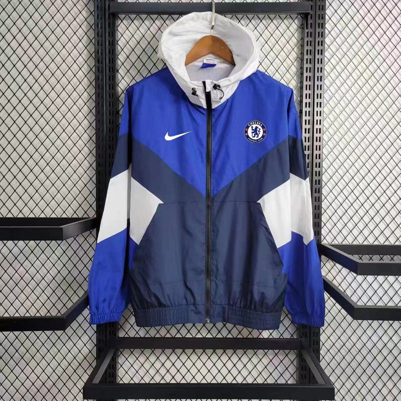 Corta Vento Chelsea Nike Unissex - Azul e Branco