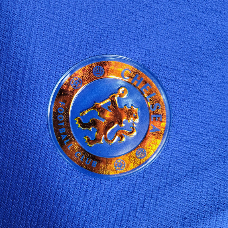 Kit Infantil Chelsea Home 23/24 Torcedor Nike Masculina - Azul