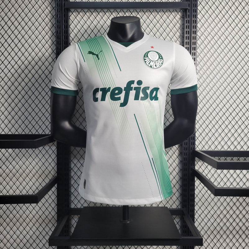 Camisa Palmeiras Away 23/24 Jogador Puma Masculino - Branca