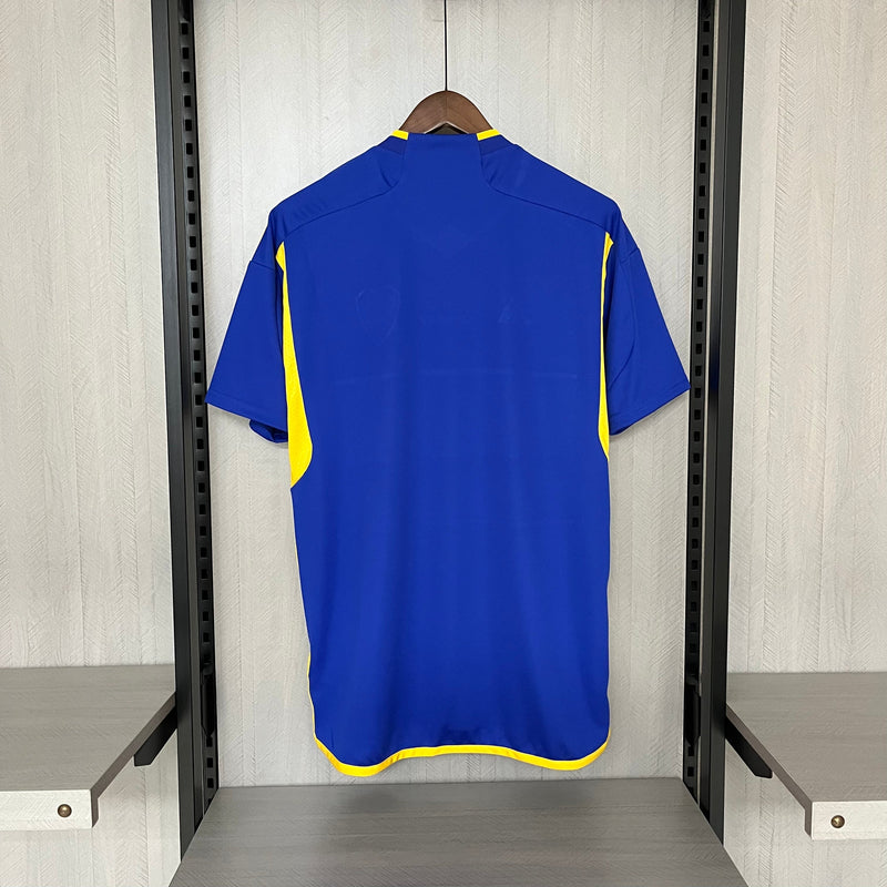 Camisa Boca Jrs Edição Especial 23/24 Torcedor Adidas Masculina - Azul e Amarelo