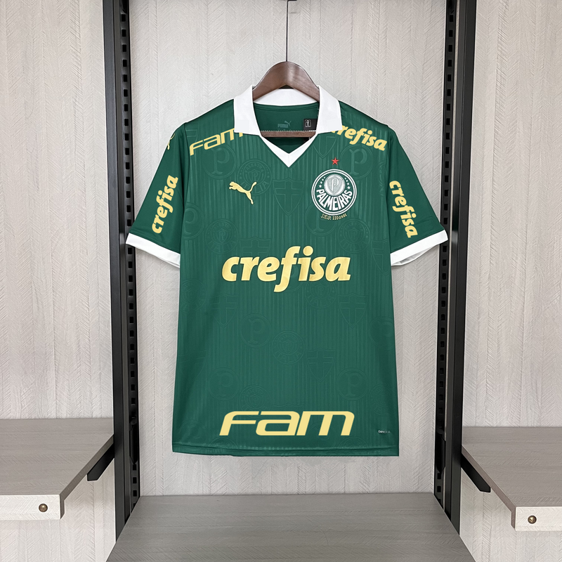 Palmeiras Home 24/25 Todos os Patrocinadores Torcedor Puma Masculino - Verde