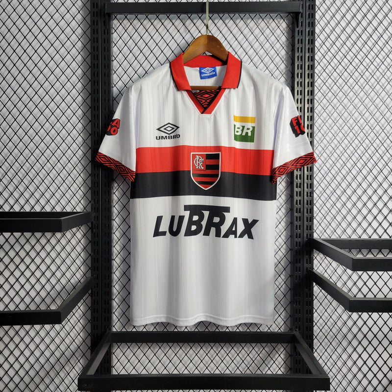 Camisa Flamengo Retro 100th Torcedor Umbro Masculina - Branca