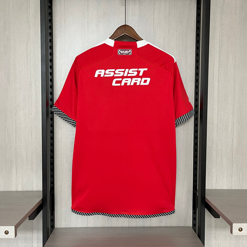 Camisa Colo Colo Third 24/25 Torcedor Adidas Masculina - Vermelho