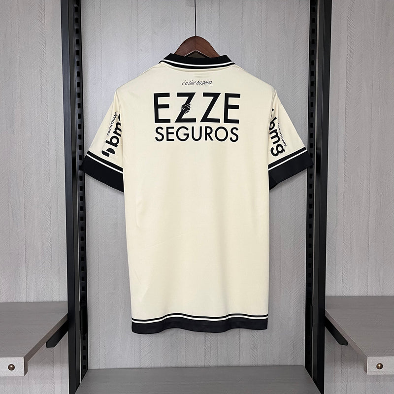 Camisa Corinthians Fourth Todos os Patrocinadores 23/24 Torcedor Nike Masculina - Bege