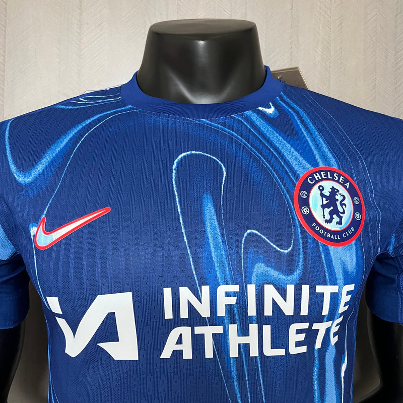 Camisa Chelsea Home 24/25 Jogador Nike Masculina - Azul