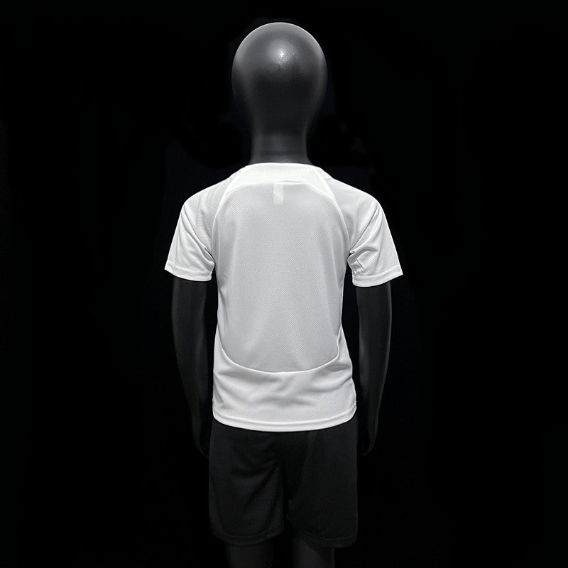 Kit Infantil Corinthians Treino 23/24 Torcedor Nike Masculina - Branco