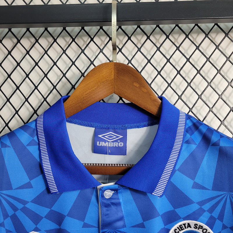 Camisa Napoli Retro 1991/93 Umbro Masculina - Azul