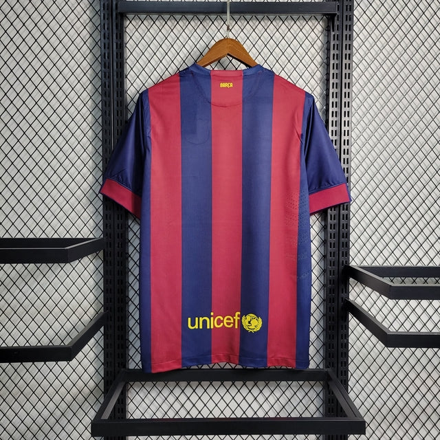 Camisa Barcelona Home Retrô 2015 Nike Masculino - Azul Grená