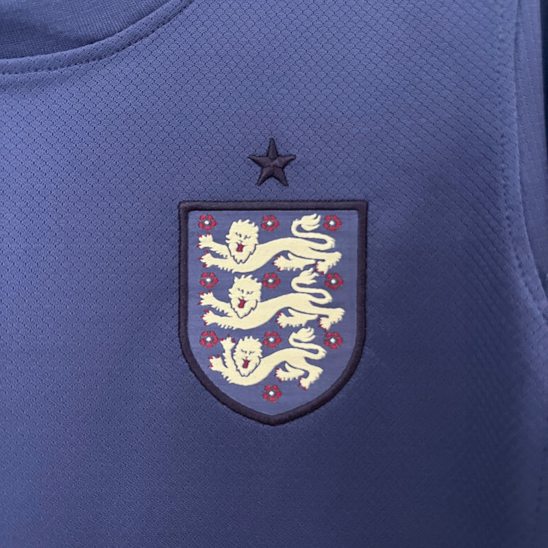 Camisa Inglaterra Away 24/25 Torcedor Nike Feminina - Azul Escuro