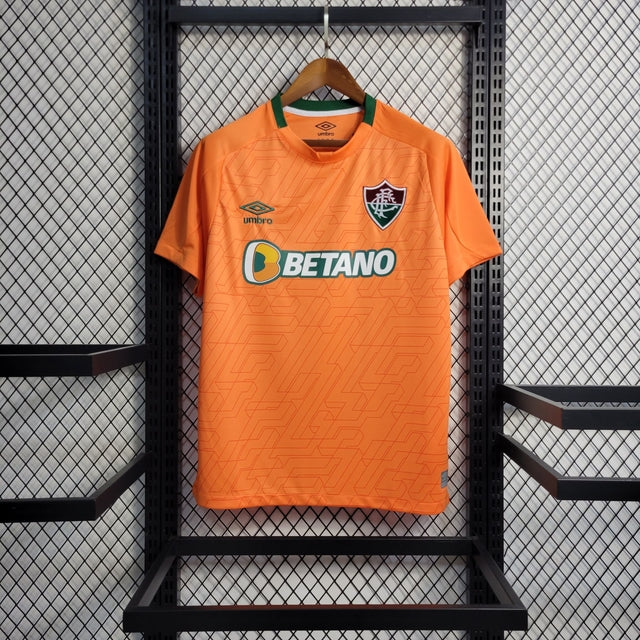 Camisa Fluminense Goleiro 22/23 Torcedor Umbro Masculina - Laranja