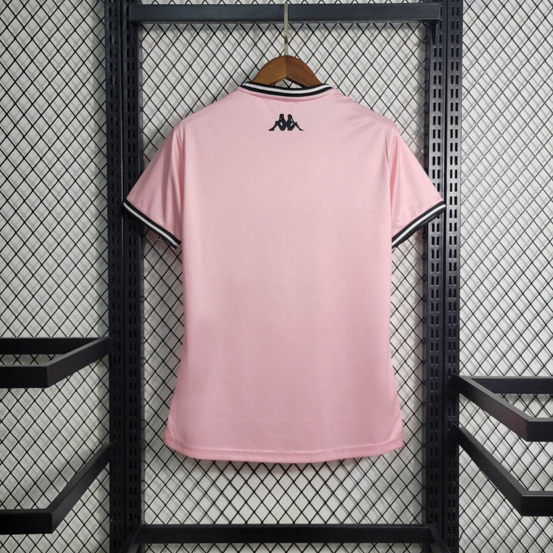 Camisa Vasco Da Gama Outubro Rosa 23/24 Kappa Feminina - Rosa