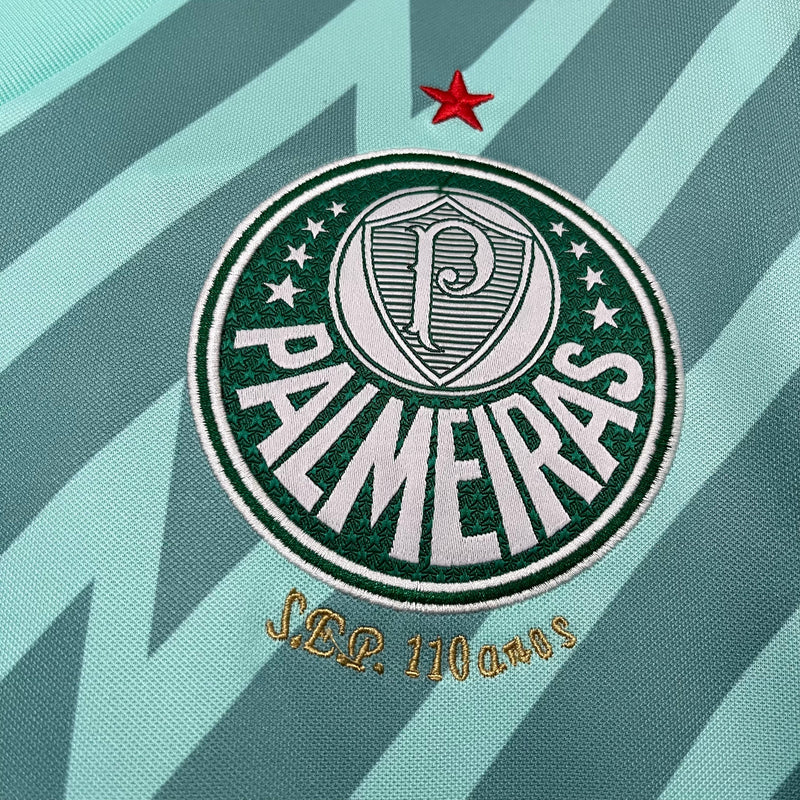 Palmeiras Goleiro 24/25 Todos os Patrocinadores Torcedor Puma Masculino - Verde Claro