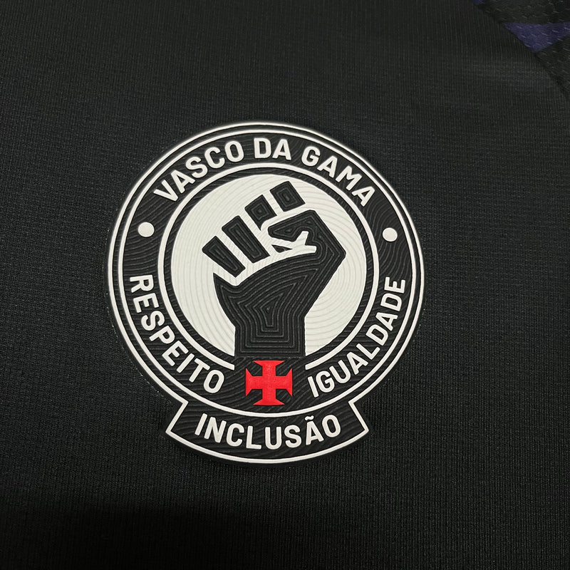 Camisa Vasco da Gama Edição Especial 24/25 Kappa Masculina - Preta