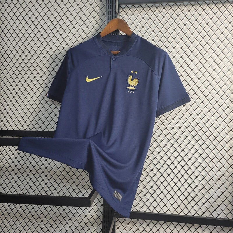 Camisa França Home 22/23 Torcedor Nike Masculina - Azul