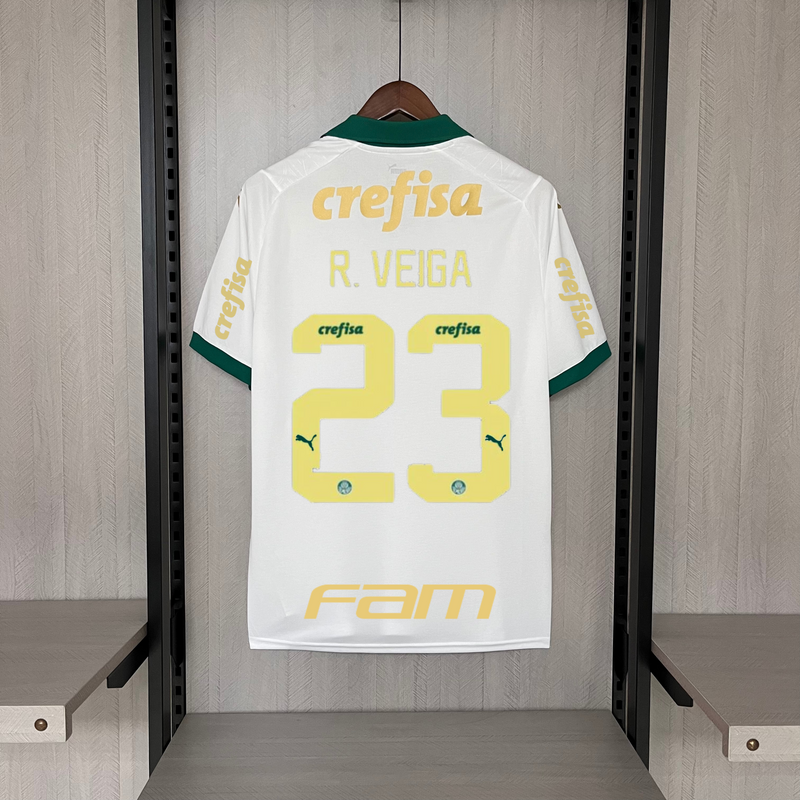 Palmeiras Away 24/25 Todos os Patrocinadores Torcedor Puma Masculino - Branca