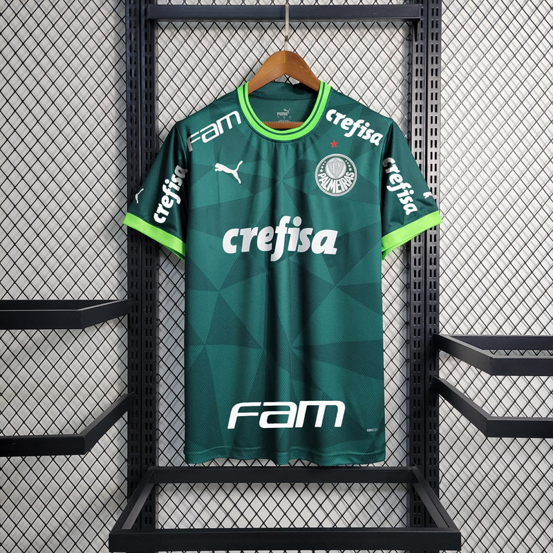 Palmeiras Home 23/24 Todos os Patrocinadores Torcedor Puma Masculino - Verde