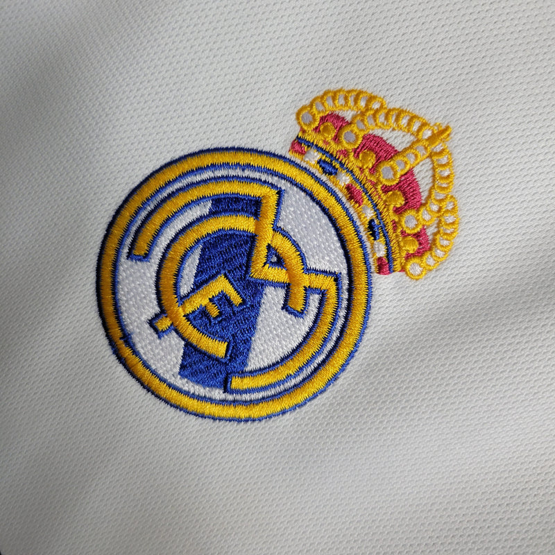 Camisa Real Madrid Home 23/24 Torcedor Adidas Masculina - Branca