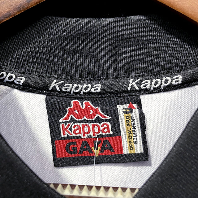 Camisa Vasco Da Gama Away Retrô 1998 Kappa Masculino - Branca e Preta