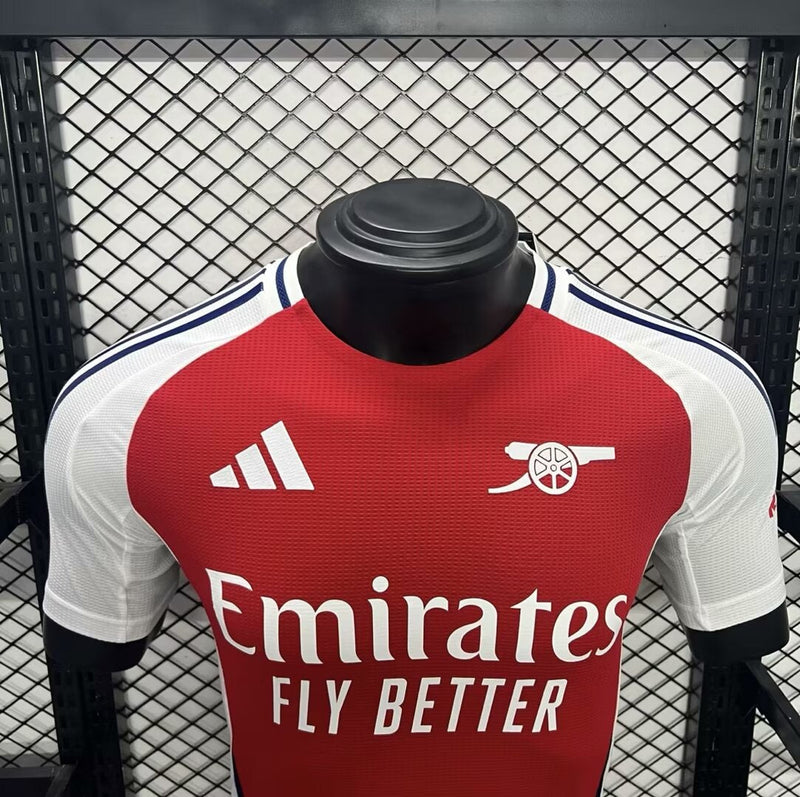 Camisa Arsenal Home 24/25 Jogador Adidas Masculina - Vermelho e Branca