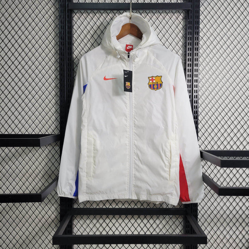 Corta Vento Barcelona Nike Unissex - Branco