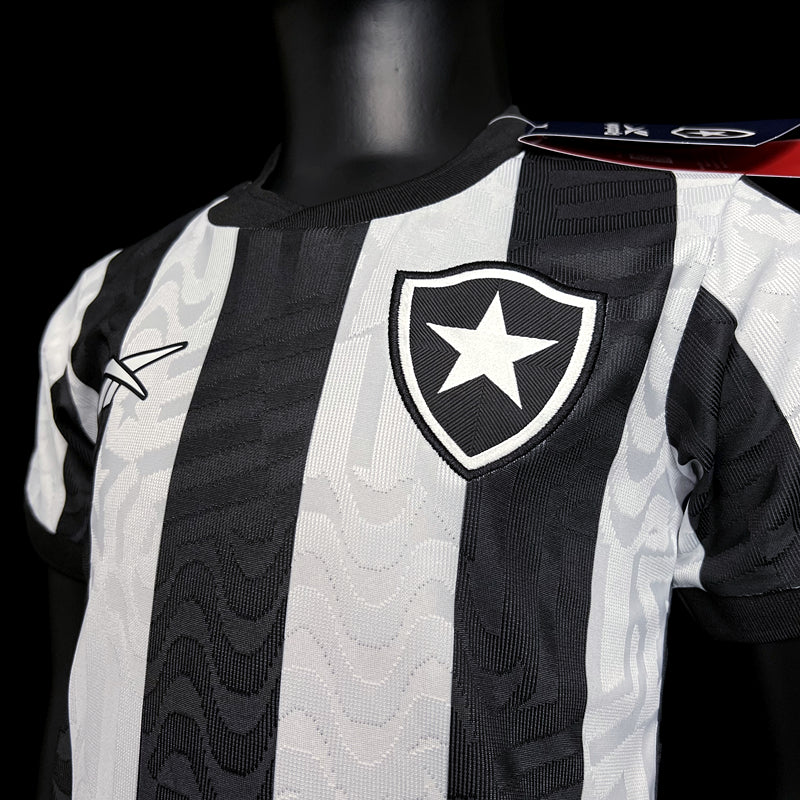 Kit Infantil Botafogo Home 23/24 Unissex - Preta e Branca