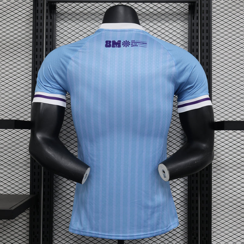 Camisa Uruguai Home 24/25 Jogador Masculina - Azul