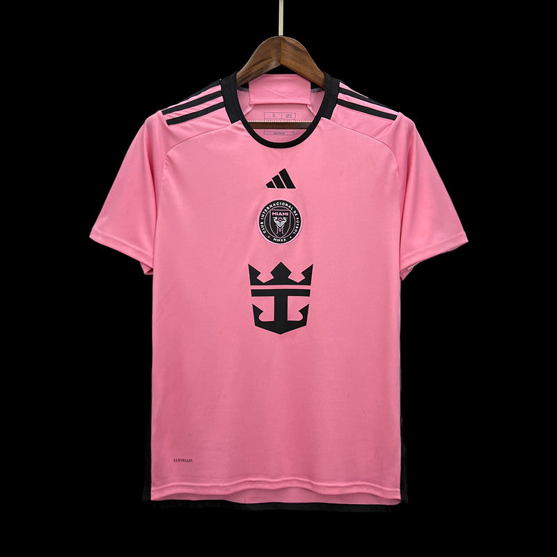 Camisa Inter Miami Home 24/25 Torcedor Adidas Masculina - Rosa