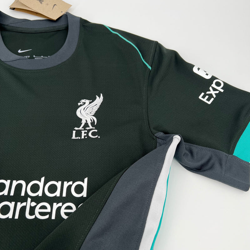 Camisa Liverpool Away 24/25 Torcedor Nike Masculina - Preto