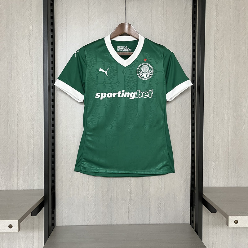 Palmeiras Home 25/26 Torcedor Puma Feminino - Verde